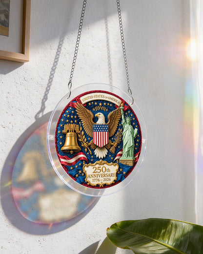 Glory of America Lichter-Sonnenf?nger-Acrylfensterkunst
