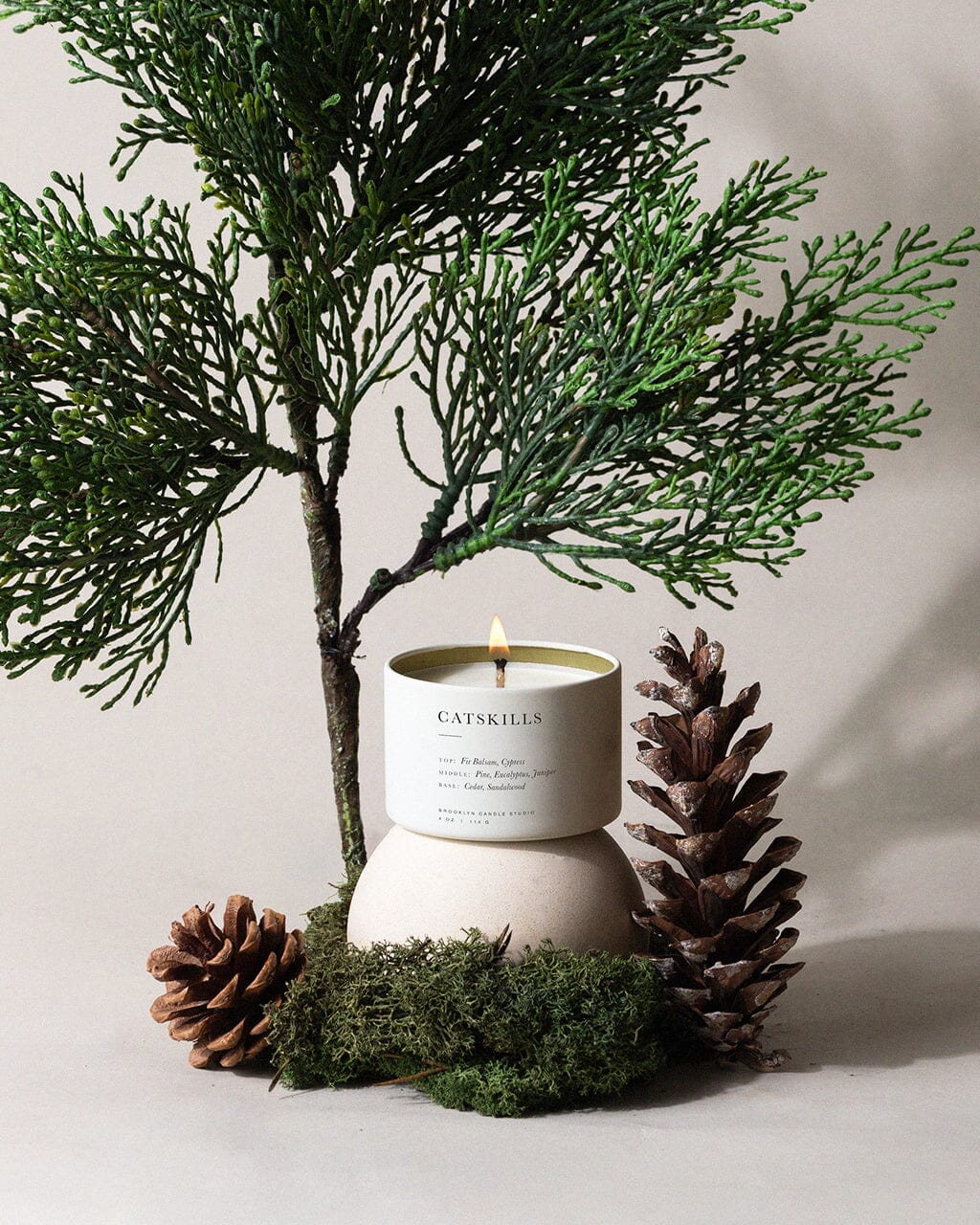 Catskills Travel Candle