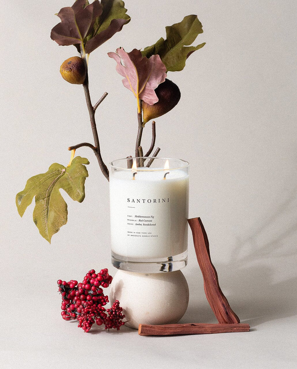 Santorini Classic 2-Wick Candle