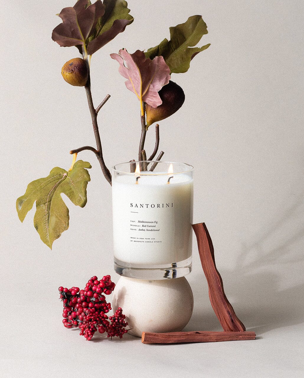Santorini Classic 2-Wick Candle