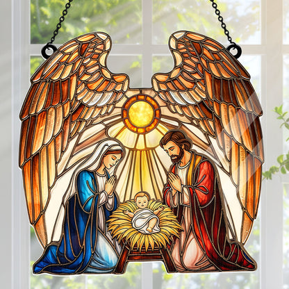 Holy Family -  Window Hanging Suncatcher