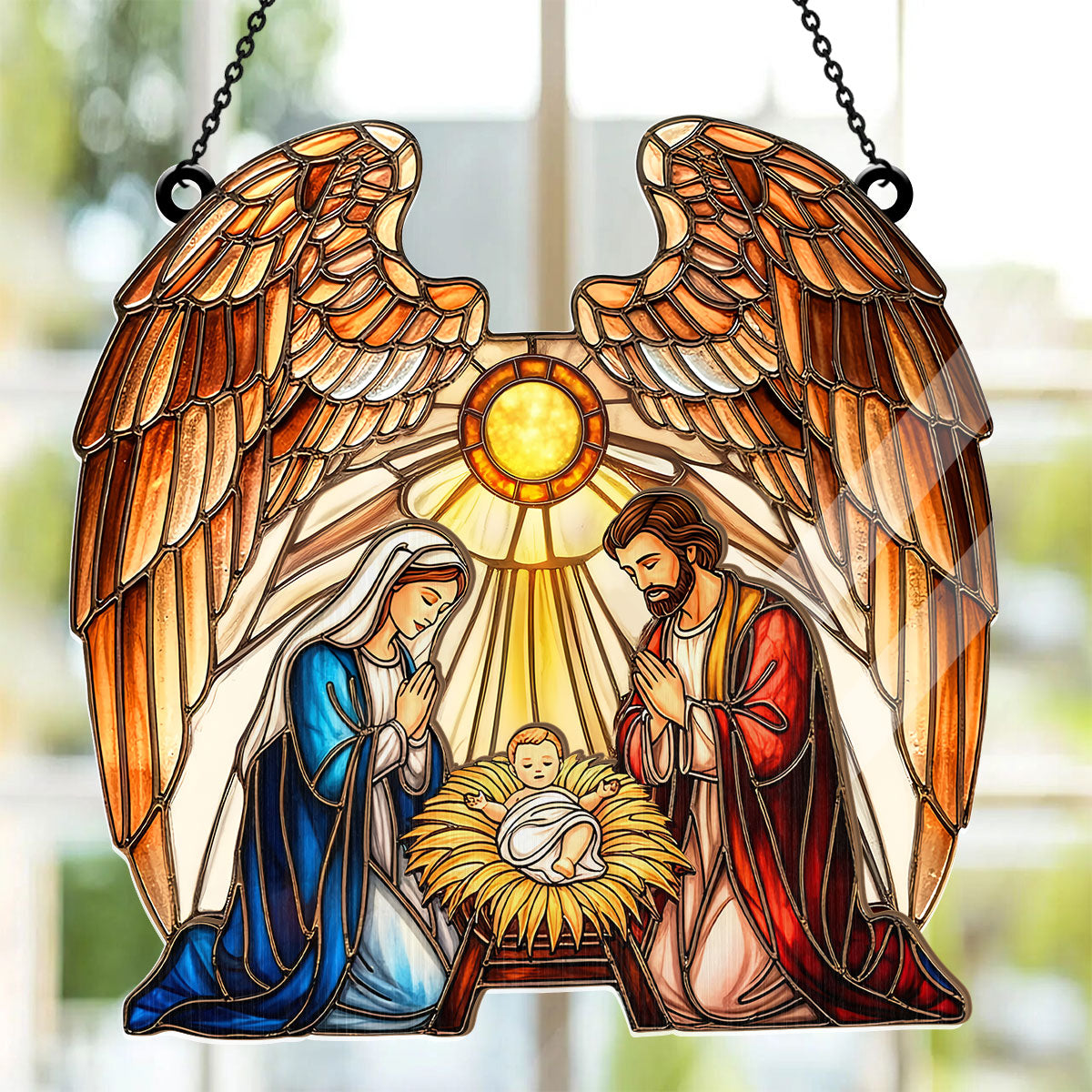 Holy Family -  Window Hanging Suncatcher