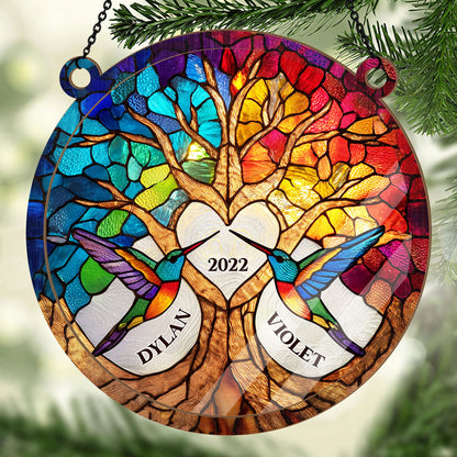 Halo Of Harmony - Personalized Window Hanging Suncatcher