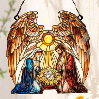 Holy Family -  Window Hanging Suncatcher