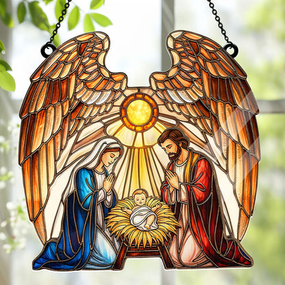 Holy Family -  Window Hanging Suncatcher