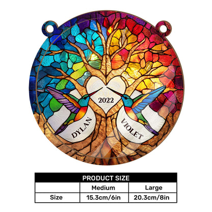 Halo Of Harmony - Personalized Window Hanging Suncatcher