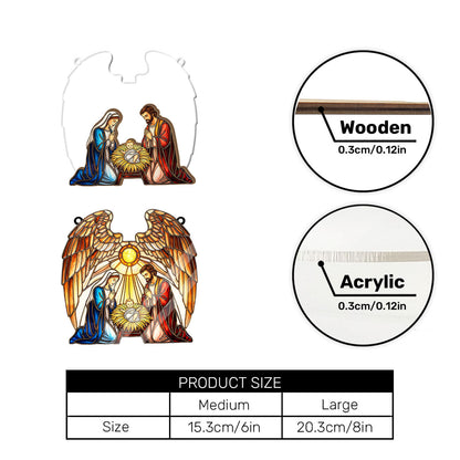 Holy Family -  Window Hanging Suncatcher