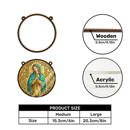 Sacred Virgin Mary -  Window Hanging Suncatcher